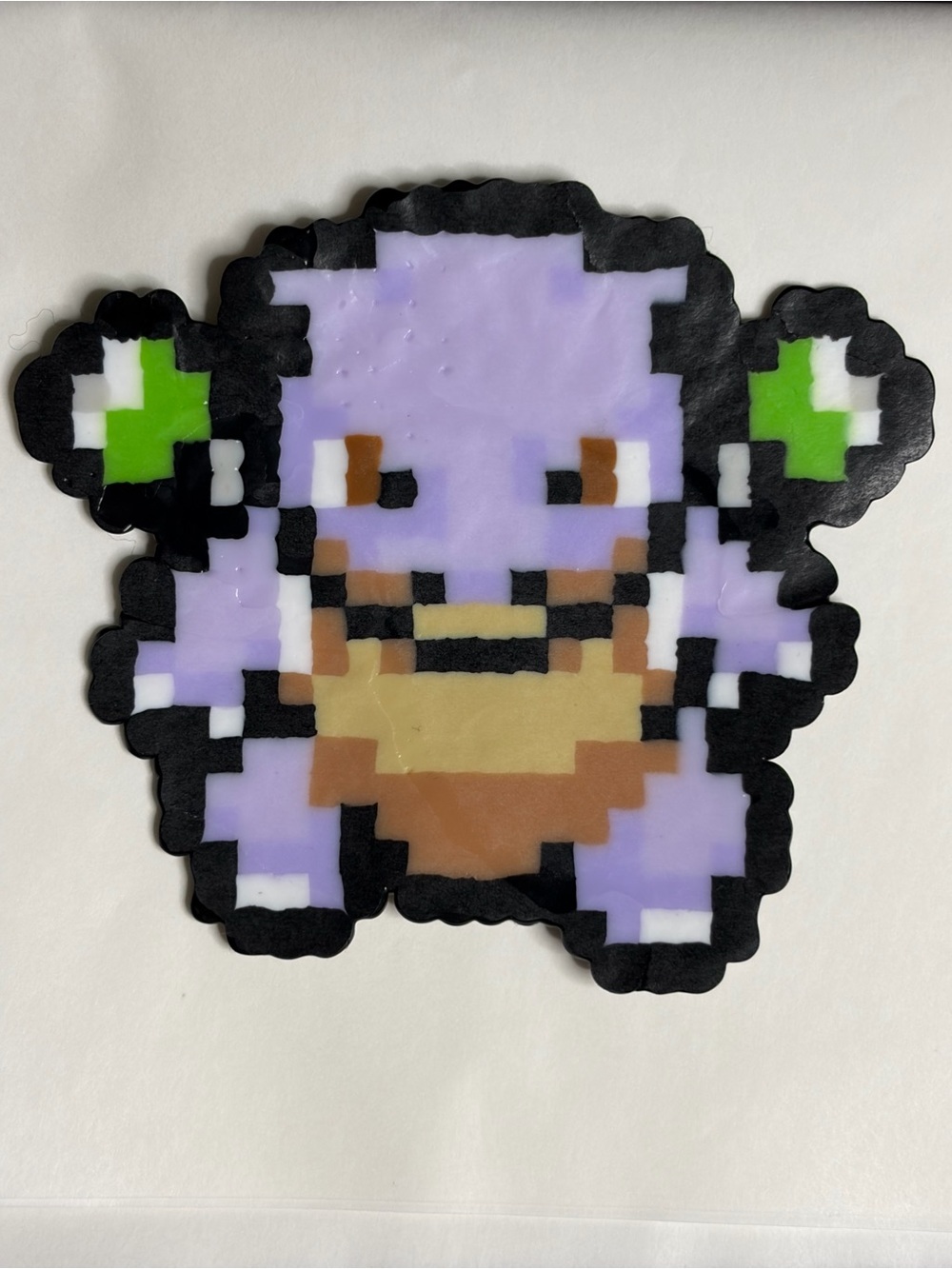 Pixelated Pokemon Shiny Blastoise Magnet